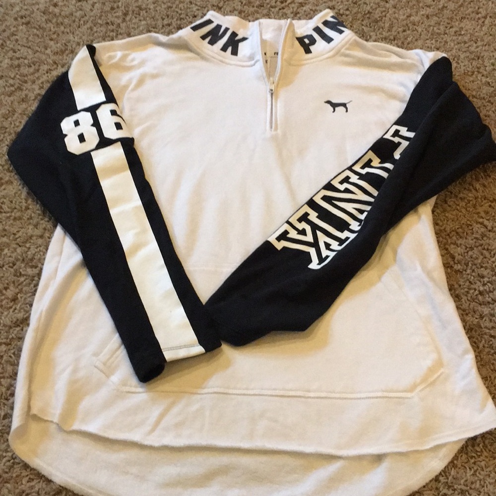 PINK Quarter Zip Pullover